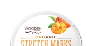 Wooden Spoon Mangové máslo proti striím BIO - 100 ml - zlepšuje elasticitu a pružnost pokožky