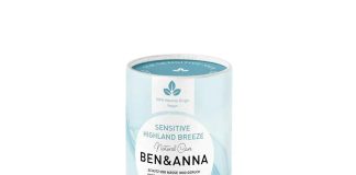 Ben & Anna Tuhý deodorant Sensitive (40 g) - Horský vánek - bez obsahu jedlé sody