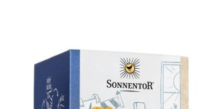 Sonnentor Bylinná směs s ovocem Ranní ptáče BIO - nálevové sáčky (18 x 1