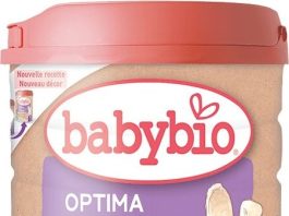 BABYBIO Optima 1 počáteční kojenecké bio mléko s probiotiky a prebiotiky 800 g