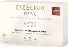 Crescina Transdermic péče na podporu růstu vlasů a proti vypadávání vlasů (stupeň 500) ženy