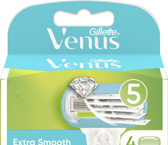 Gillette Venus5 Smooth náhradní hlavice 4ks